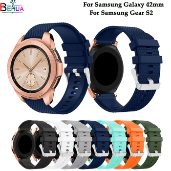 sport rihma Samsung Käik S2 watch band silikoon käepael Galaxy 42mm watch band Asendamine kvaliteedi watchband Tarvikud