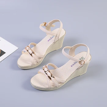 Mood Naiste Sandaalid 2022 Uus Suvine Naiste Vabaaja Jalatsid Naiste Avatud Varvas, Platvorm Lame-Sandaalid tasuta shipping