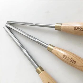 57CM HSS kiirlõiketerasest Puidu Treimine Lathe Tools Peitlid Gouge Puidutöötlemine Set Peitlid Vahend Kõrge Kvaliteedi Woodturning Tööriist