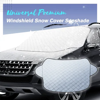 Universal Premium Esiklaas Lumekatte Päikesevarju Väljas Anti Jää Külm Auto Protector Talvel Autod Väljast Katta