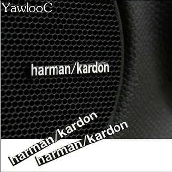 3D Harman/Kardon hi-fi kõlar stereo kõlar alumiiniumist embleem logo Kleebis Auto Tarvikud Disain