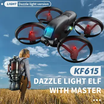 Kf615 Mini Undamine 4k Hd Dual Camera 2.4 g Wifi Fpv Optiline Voolu Positsioneerimine Lahe Valgus Shooting Rc Qudacopter Kingitus Lastele