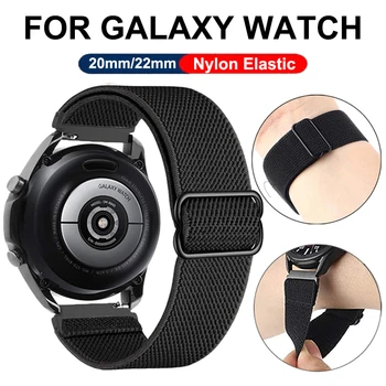 20mm/22mm smart watch rihm Samsung Galaxy vaata 3/Aktiivne 2/46 mm/42mm/ Käik S3 Nailon käevõru Huawei GT/2/2E/Pro watch band