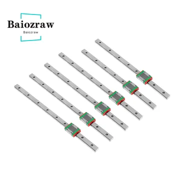 Baiozraw MGN12 300/400/500 Linear Guide Rail Kit MGN12C L400 350 600 mm MGN12C 3d Printer V-CORE 3, Rott Rig