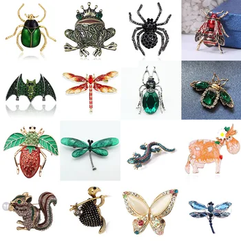 mood isiksuse klassikaline beetle putukate ja loomade sõle tilguti õli rhinestone sulam, aksessuaarid, meeste ja naiste