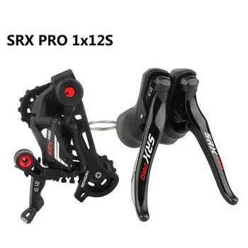 SRX PRO G12 Maantee Jalgratas 12 Kiirus Groupset IAMOK Taga Derailleur Dual Control Lever Jaoks SHIMANO 1x12-speed Kit Bike Osad
