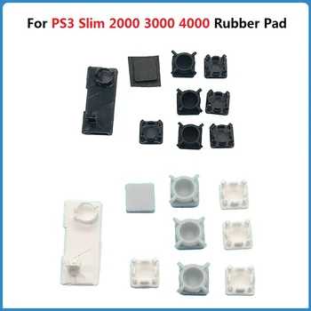 PS3 Slim 2000 3000 4000 Kummist Boot Pad Jalad Sony Playstation 3 Silm Töötleja Plastikust Nupp Kruvi Augu Kork Komplekt