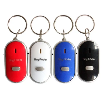 Mini Key Finder Võtmehoidja LED Pilli Vilkuv Heli Signaal Remote Kadunud Keyfinder Lokaator Võtmerõngast Tracker Lastele Rahakott