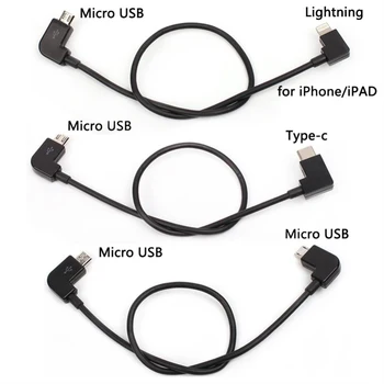 FPV Micro-USB-Valgustus/tüüp C/Micro-USB OTG Kaabel IPhone, iPad DJI Osmo Tasku Adapter Säde/MAVIC Pro 2 Air Control