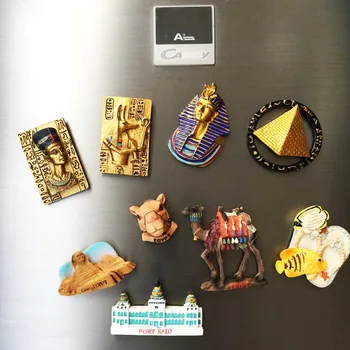 Egiptuse Decor Magnetid Käsitöö Creative 3d Vaik Egiptuse Turismi Külmkapp Magnet Suveniiride Köök Tarvikud Teenetemärgi Kodus