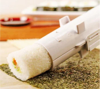 Sushi Tegija Rull Riis Hallituse Bazooka Taimne Liha Jooksva Vahend DIY Sushi Tegemise Masin Köök Tarvikud Sushi Tööriist