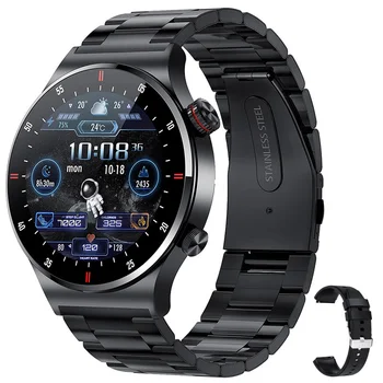 Xiaomi Mijia Smart Watch Bluetooth Kõne Health Monitor Smartwatch Ilmateade Sõnum Meeldetuletus Käekell Täis Touch Kell