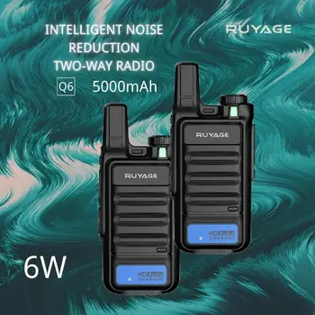 PMR 446 Walkie Talkie, Intelligentne Müra Vähendamise Teatise Raadiod Profesional Talkie Walkies kahesuunaline Raadio Transiiver