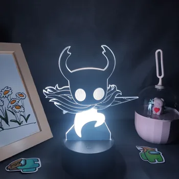 Õõnes Knight Mäng 3D-Lambid Led RGB Neoon Öösel Tuled Sünnipäevaks Mänguasjad, Lahe Kingitus Sõpradele Kid Tuba Tabel Värvikas Dekoratsioon