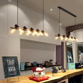 Põhjamaade LED Tööstus-Stiilis Ripats Kerge Moodne Must Valge Raud Klaas Rippus Lamp Söögituba Köök Island Bar Cafe