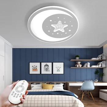 LED Lakke Lamp Juhitava Lühter Kaasaegne Dekoratiivsed Valguse Remote Control Lihtne Magamistuba, Koridor, elutuba Rõdu