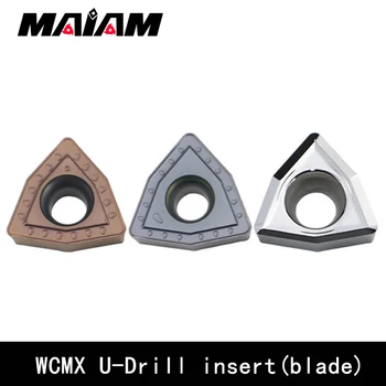 Kõrge kvaliteediga WC tüüp WCMX WCMX030208 WCMX040208 WCMX050308 WCMX06T308 WCMX080412 U-puurida lisab roostevabast terasest / Alumiiniumist
