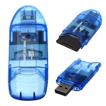 High Speed, Mini SD, T-Flash-TF SDHC USB 2.0 Mälukaardi Lugeja-Adapter