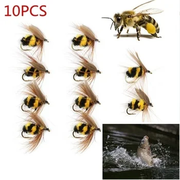 10tk Simulatsiooni Mesilase Nõelast Lennata Sööt Jahu Baitiao Makouluya Sööt, Vesi, Ujuvad Lennata Konks