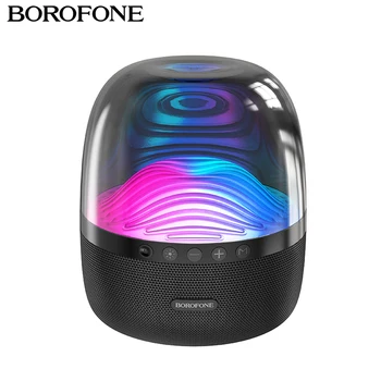 BOROFONE Traadita Bluetooth-Kõlarid Stereo Heli Mini Kaasaskantav Väljas Bass HIFI TF FM-Raadio Koos Helendav Värviline LED Valgusega