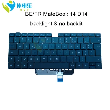 BE/FR ELI AZERTY prantsuse Belgia backlight sülearvuti klaviatuuri Huawei MateBook D 14 KLW W09 W19 W29 KLVC-WAH9L NBL-WAQ9R NBB-WAH9