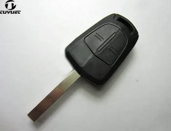 2 Nööpi Asendamine Remote Key Kest Opel Vauxhall Astra Auto Võtme Toorikud Juhul