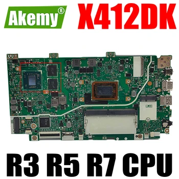 X412DK Emaplaadi ASUS Vivobook A412D F412D X412D Sülearvuti Emaplaadi Emaplaadi, AMD R3-3200 R3-3300 R5-3500 R7-3700 CPU VGPU