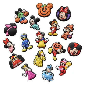 Disney Miki Hiir Kinga Võlusid Minnie Cartoon Sandaalid Kinga Lukk DIY Naljakas Kinga Lisatarvikud sobituvad Valguda Dekoratsioonid, Lapsed Kingitusi
