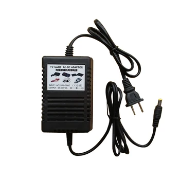 Väljund 10V 2A AC adapter MD1/FC/SFC/PCE/GG/NES/MDCD toide 220V asendamine