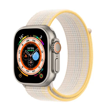 Sport rihm Apple watch band 45mm 44mm 41mm 49mm 40mm 42mm nailon aasa correa käevõru Apple watch seeria 8 7 6 5 4 SE ultra