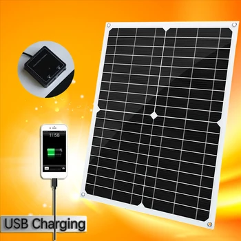 5V päikesepaneel USB-Veekindel Väljas Matkamine, Telkimine Kaasaskantav päikesepatareid Solar Akulaadija Mobiiltelefoni Power Bank