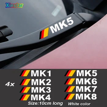 4tk Auto Klaasipuhasti Kleebis Volkswagen VW Golf MK1 MK2 MK3 MK4 MK5 MK6 MK7 MK8 Tarvikud