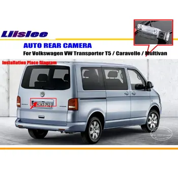 Auto tahavaate Kaamera Volkswagen VW Transporter T5 Caravelle Multivan 2003~2015 Parkimine varunda Kaamera Öise Nägemise