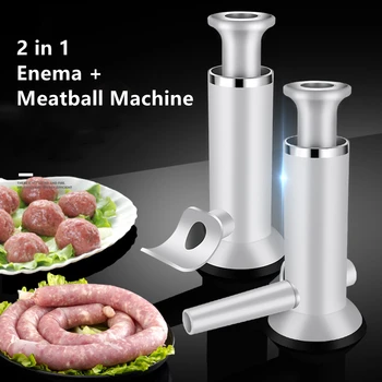 Vorst Tegija Vorst Reklaamiklipp Jerky Relv Liha Süstal Omatehtud Vorsti Vahend Väike Vorst Vahend meatball machine Liha Vahendid