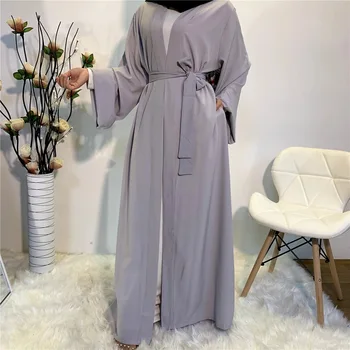 Dubai Abaya Türgi Rüü Kimono Jakk Islam Moslem Hijab Kleit Avada Seal Kaftan Jilbab Abayas Naiste Hommikumantel Kauhtana Islami Riided