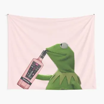 Kermit Jõime Roosa Whitney Vaip,, Mis Rippus Reisi Tekk Ilus Magamistuba Jooga Bedspread Värvilised Tuba Matt Seina Art